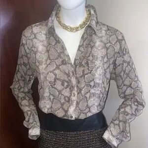 The Limited Animal Print Blouse